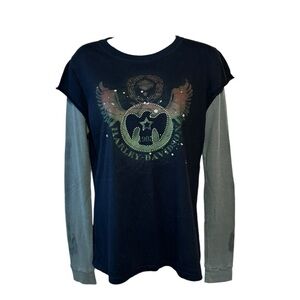 Ladies Harley Davidson long sleeve shirt.